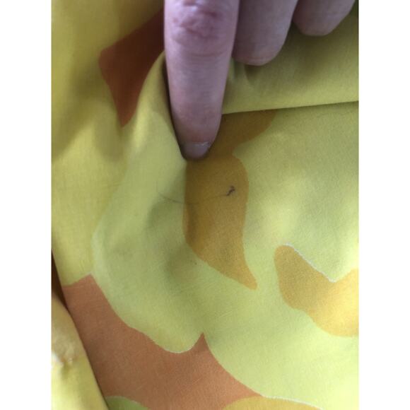 Vintage Wamsutta Standard Pillow Case Cutter Pair Soft Groovy 70s Floral - Picture 3 of 5